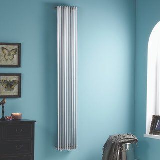 Towelrads Iridio Vertical Radiator - White