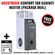 Arcotherm Confort 100 Cabinet Heater (Package Deal)