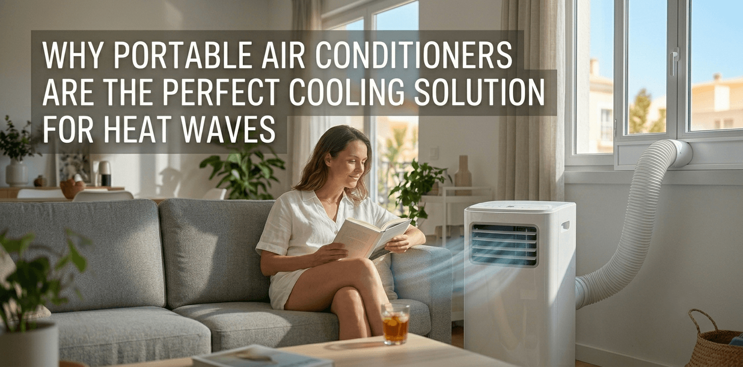 Why Portable Air Conditioners Are The Perfect Cooling Solution for Heat Waves