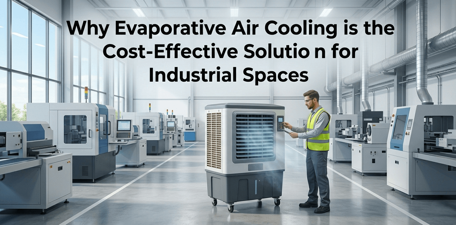 Why Evaporative Air Cooling is the Cost-Effective Solution for Industrial Spaces