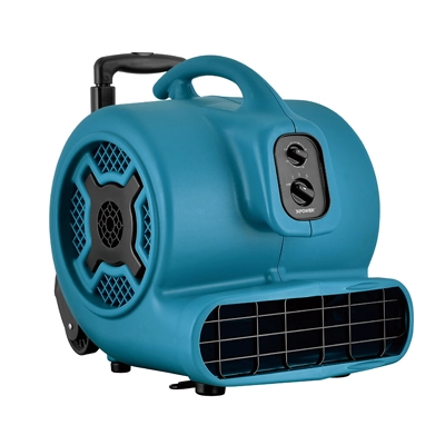 XPOWER P-800TH high velocity centrifugal air mover for structural drying and flood restoration