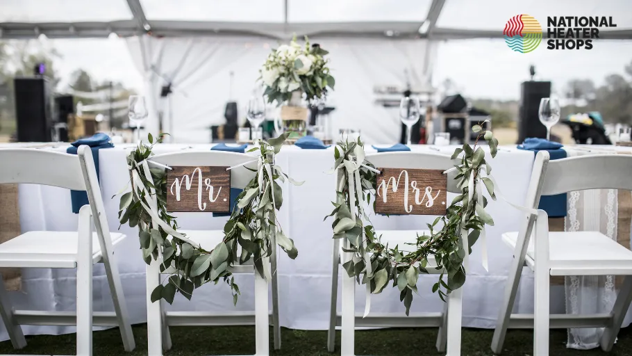 Top Tips to Heat a Wedding Tent or Marquee