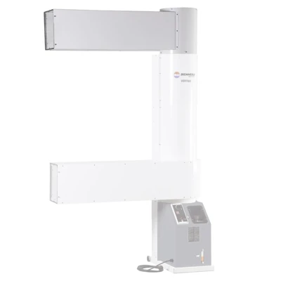 Arcotherm Vertigo Cabinet Heater ducting