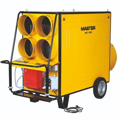 Master BV 310FS Airbus Indirect Space Heater with 4-way outlet