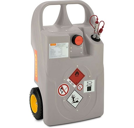 Cemo Diesel & Heating Oil Trolley with Quick Couplings