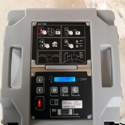 Aerial AD740 Dehumidifier Controls