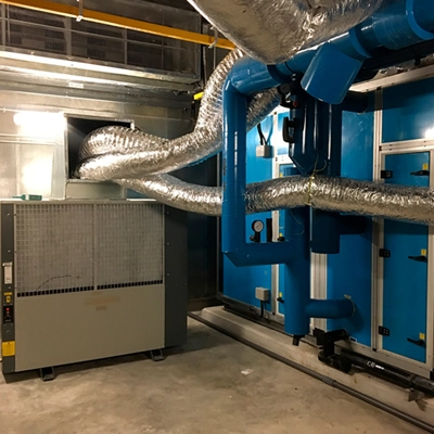 Calorex DH 600 Industrial Dehumidifier in ac room