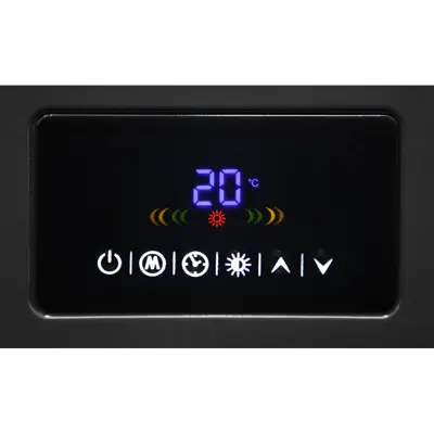 Sealey IR15 Portable Halogen Heater control panel