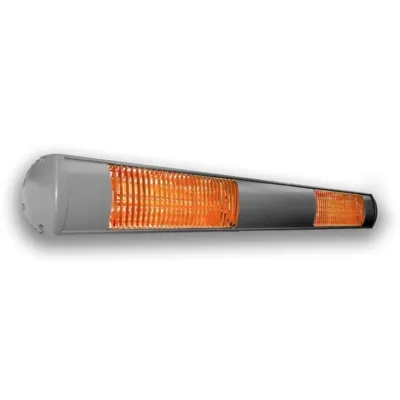 Tansun Rio Grande Double Wall Mounted Infrared Patio Heater Black Silver