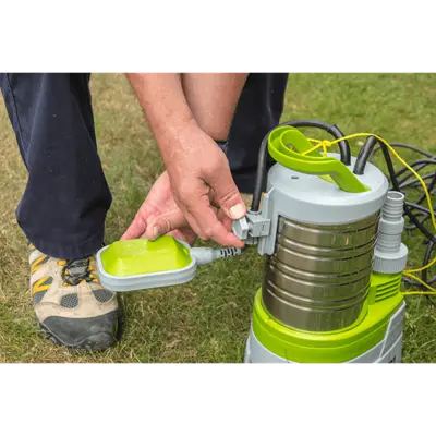 Sealey WPS225P 225L/Min High Flow Automatic Submersible Dirty Water Pump