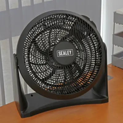 Desk/Floor Fan 3-Speed 12" 230V