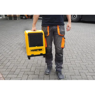 Master DHP20 Portable Refrigerant Dehumidifier 240v on site