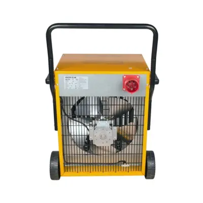 Dania 22kW Portable Electric Fan Heater with Trolley - 3 Phase Back