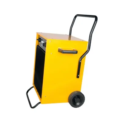 Dania 22kW Portable Electric Fan Heater with Trolley - 3 Phase Side