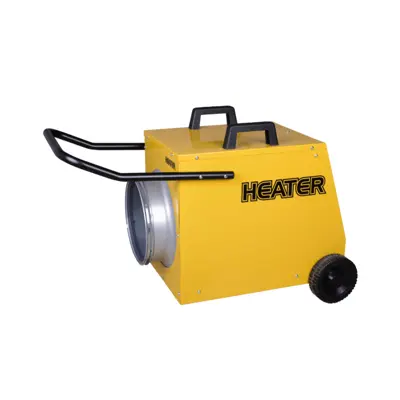 Dania VK Ductable Electric Fan Heater - 3 Phase Side