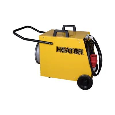 Dania VK Ductable Electric Fan Heater - 3 Phase Side