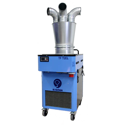 El-Björn TF72 EBC 360° Electric Fan Heater - 3-Phase