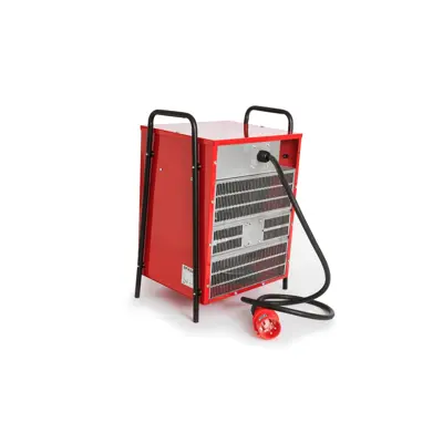Fral FEH220 Portable Fan Heater Back & Plug