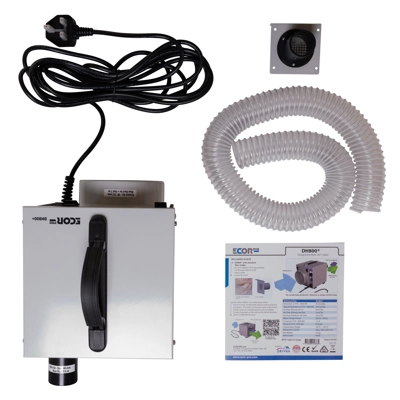 Ecor Pro DH800+ Desiccant Dehumidifier Scope Of Delivery