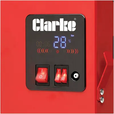 LCD Display - Clarke Devil 370SPC 2.8kW 230V Halogen Infrared Heater