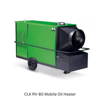 CLK RV-80 Mobile Oil Heater