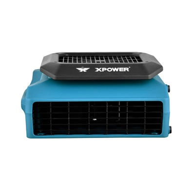 XPOWER PL-700A Compact 240w Low Profile Air Mover with Power Outlet