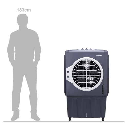 Honeywell CO802PM 80L Evaporative Air Cooler – Scale Image