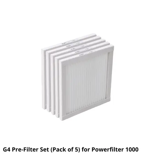 G4 Pre-Filter Set (Pack of 5) for PowerFilter 1000