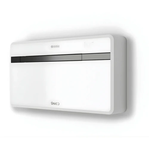Olimpia Unico EVO-F 2.1 kW Heat Pump Air Conditioner Angled View