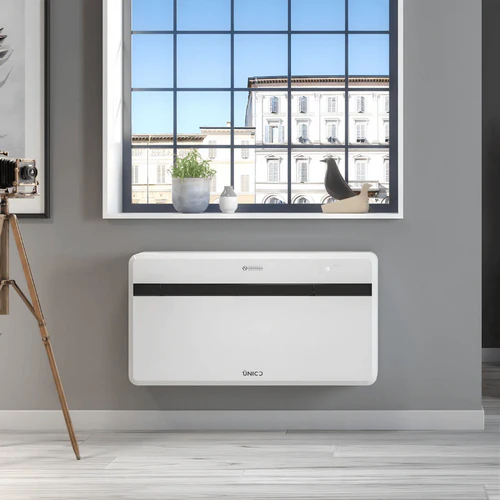 Olimpia Unico EVO-F Heat Pump Air Conditioner Installed Indoors