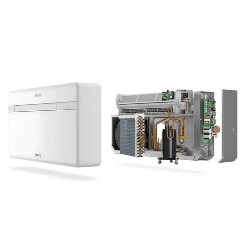 Olimpia Splendid Unico EVO 20HP all-in-one air conditioner internal components