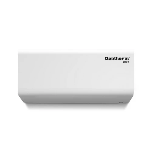 Angled front view of the Dantherm DH 20 commercial dehumidifier