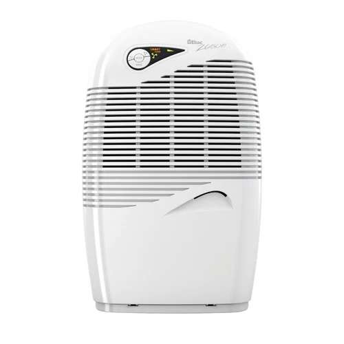 Ebac 2000 Series Smart Control domestic dehumidifier front view with integrated water tank and digital controls