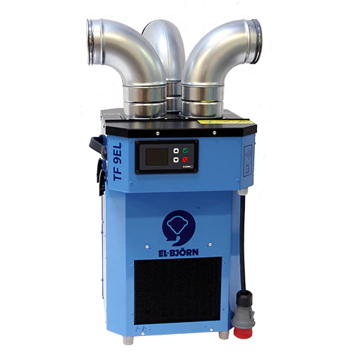 El-Björn TF9 EBC Electric Fan Heater 3-Phase