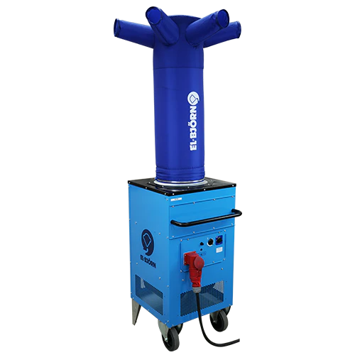El-Björn TF18 E 360° Electric Fan Heater 3-Phase