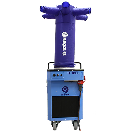 El-Björn TF18 S 360° Electric Fan Heater 3-Phase