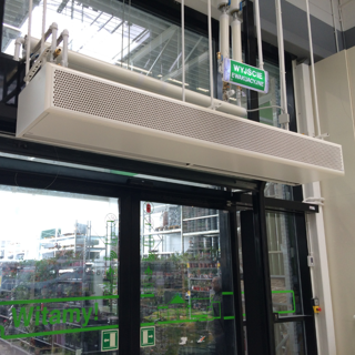 Electric Air Curtains