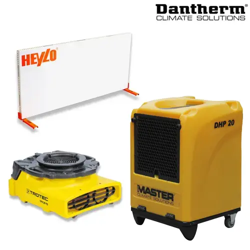 Water Damage Restoration – Small Target Drying Package