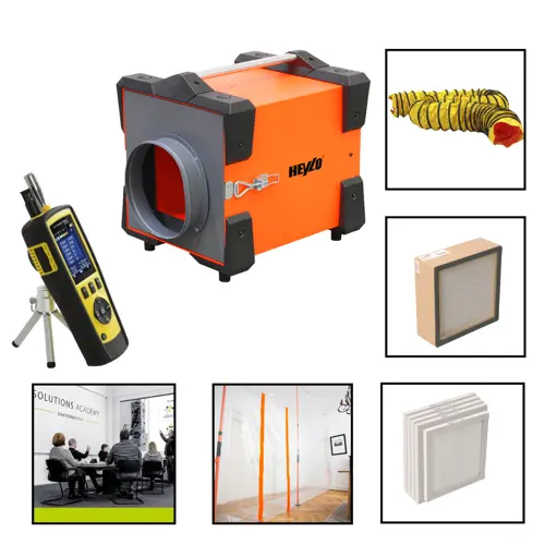 HEPA Air Scrubber Containment Kit