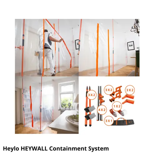 HEPA Air Scrubber Containment Kit