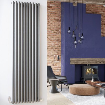 DQ Heating Bosun Double Vertical Radiator - Anthracite
