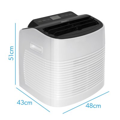 electriQ Compact 3-in-1 Portable Air Conditioner 230v