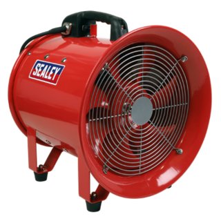 Sealey VEN300 Portable Ventilator Fan with 5m Ducting 230v