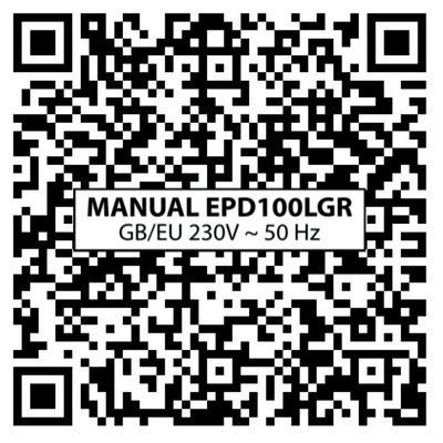 Ecor Pro EPD100LGR Low Grain Refrigerant Dehumidifier 220v