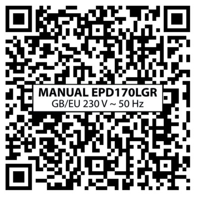 Ecor Pro EPD170LGR Low Grain Refrigerant Dehumidifier 220v