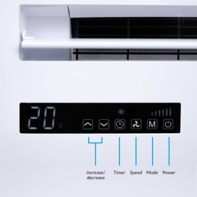 electriQ iQool-Smart 15HP Wall Mounted Air Conditioner and Heat Pump 230v