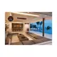 Burda Relax Glass Infrared Waterproof Outdoor Heater - White