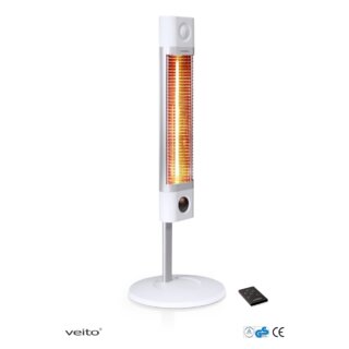 Veito CH1800RE 1.8kW White Low Input Carbon Infrared Heater