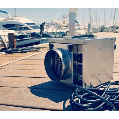 Ecor Pro DH800 INOX DryBoat 8 Desiccant Dehumidifier 220v