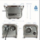 Ecor Pro DH2500 INOX DryBoat 35 Desiccant Dehumidifier 220v